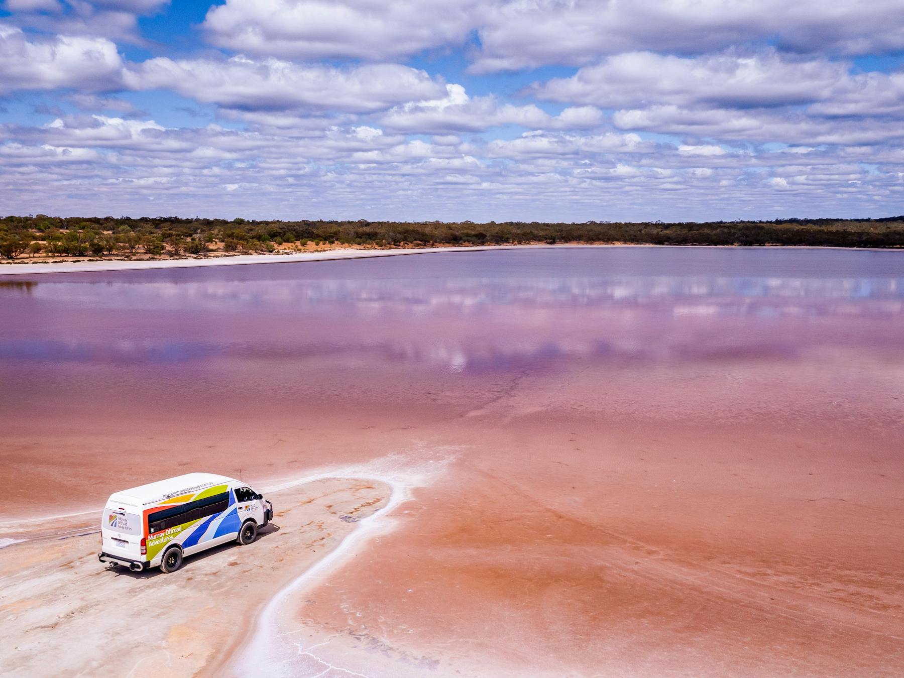 Travel into remote areas and discover fascintating salt lake treasures.
