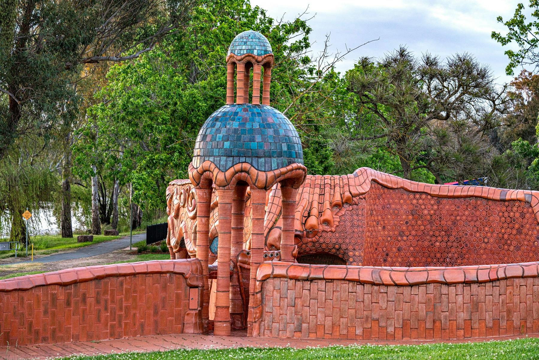 Benalla Ceramic Mural