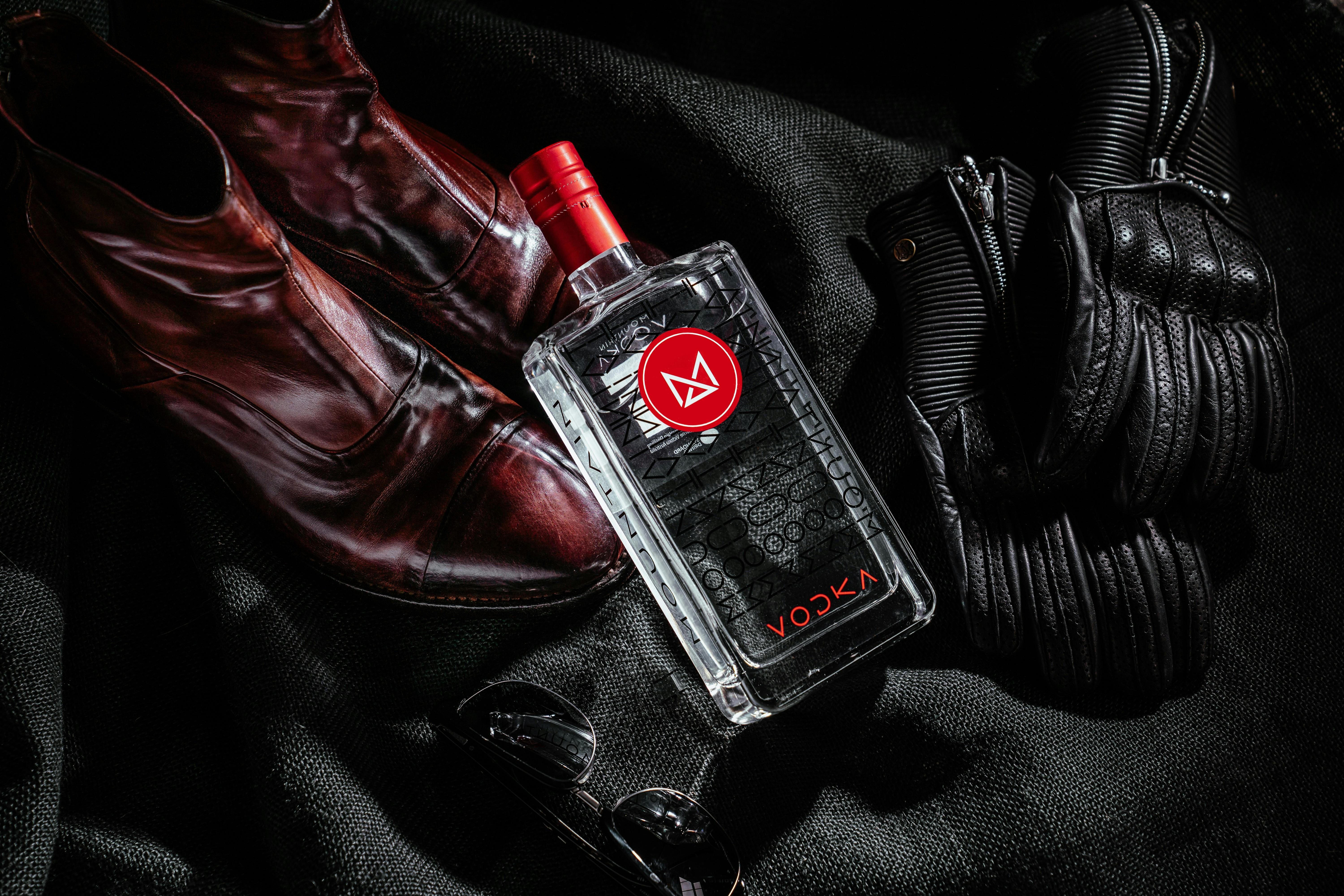 Bottle of Mountain Vodka