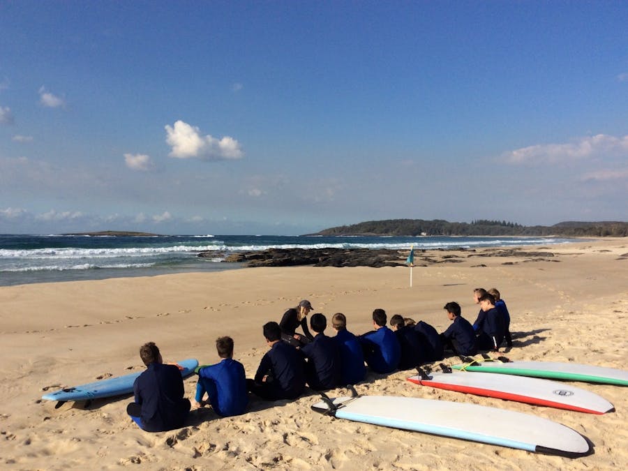 Land's Edge Foundation Surf School South Coast Gerroa 7 Mile Beach