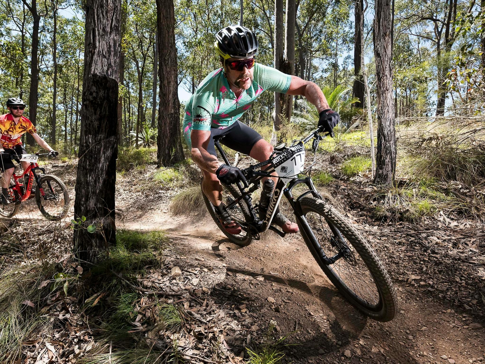 Races on course at the Jetblack Wild Wombat.
