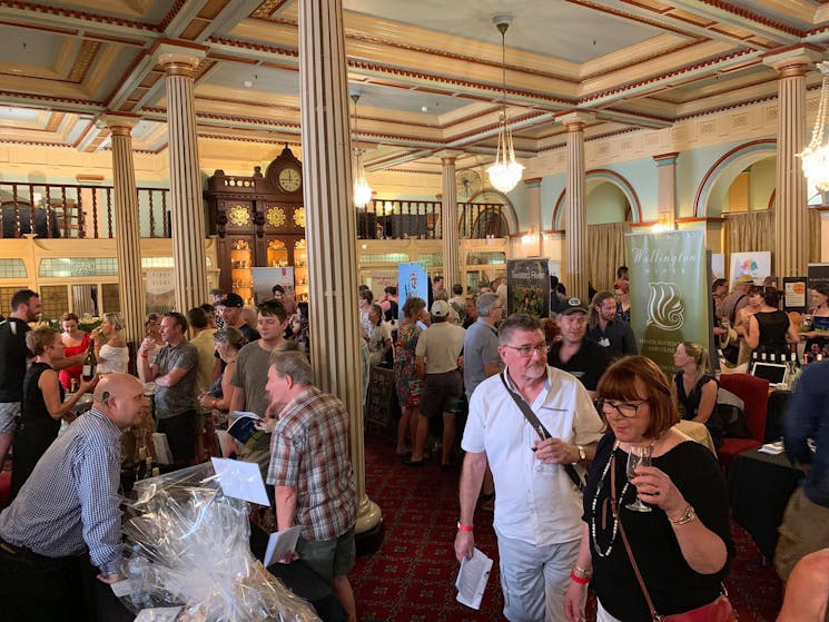 WoW 2019 festival in the Grand Dining Room, Katoomba
