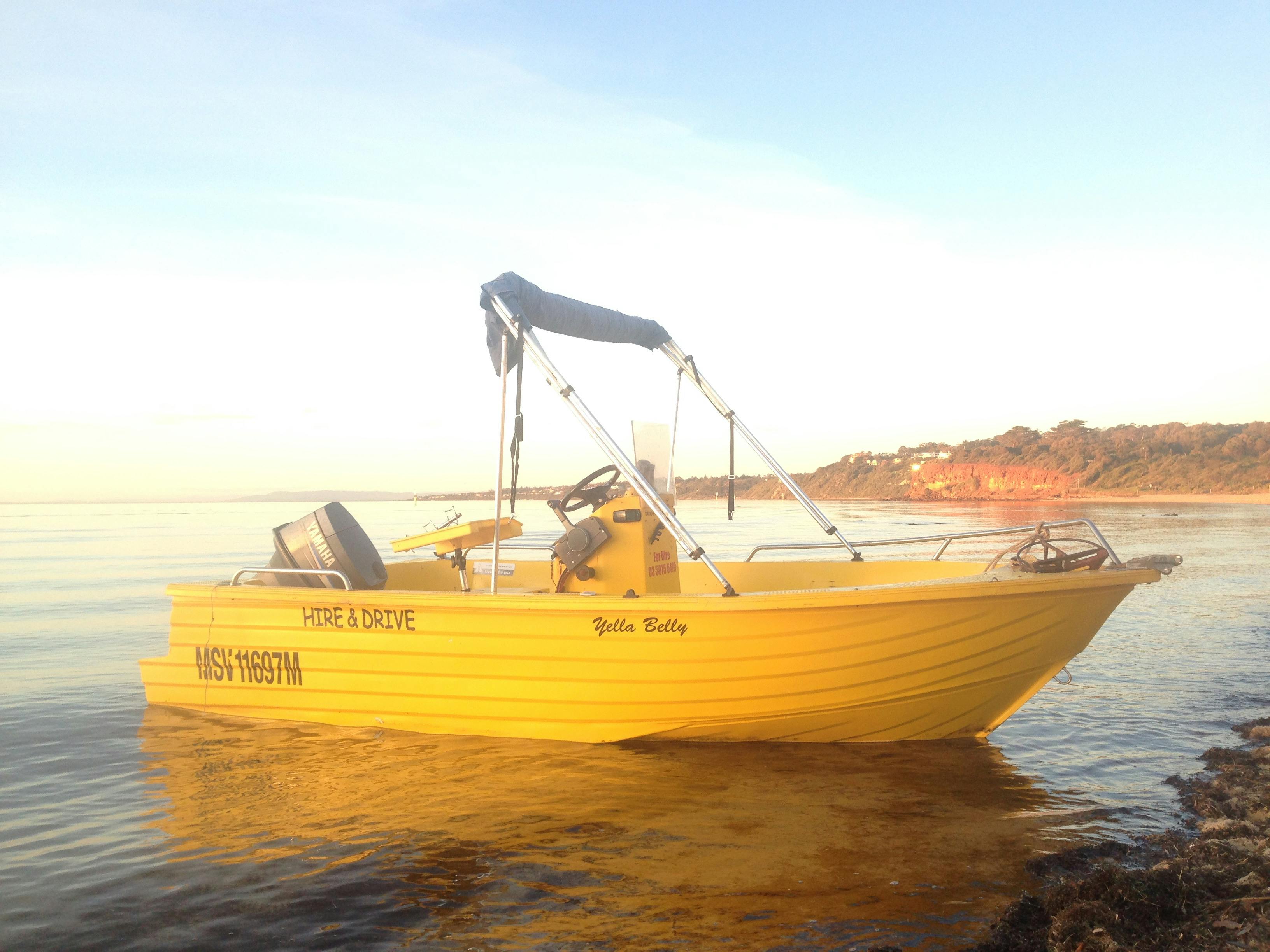 boat cruise self drive polycraft Mornington Peninsula Melbourne Port Phillip Bay