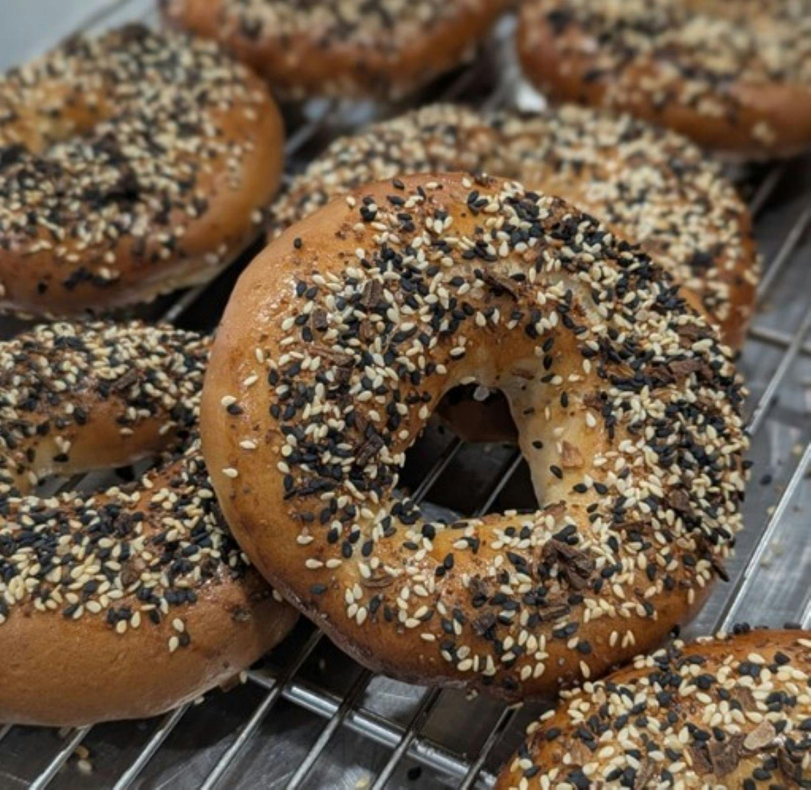 In house made new york style bagels