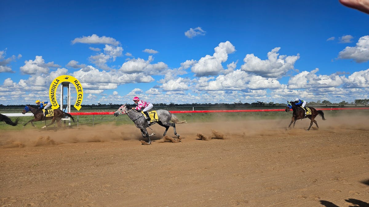 You can't beat the excitement of Cunnamulla Races