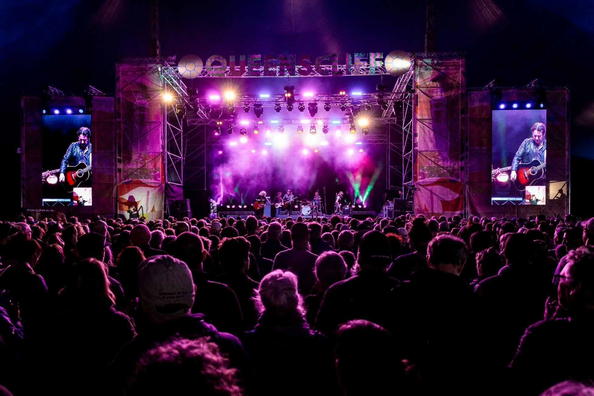 Atmospheric view of the main stage