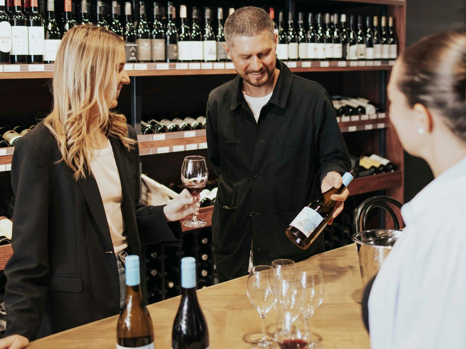 The Heritage Wine Store runs free weekly tastings every Thursday in-store