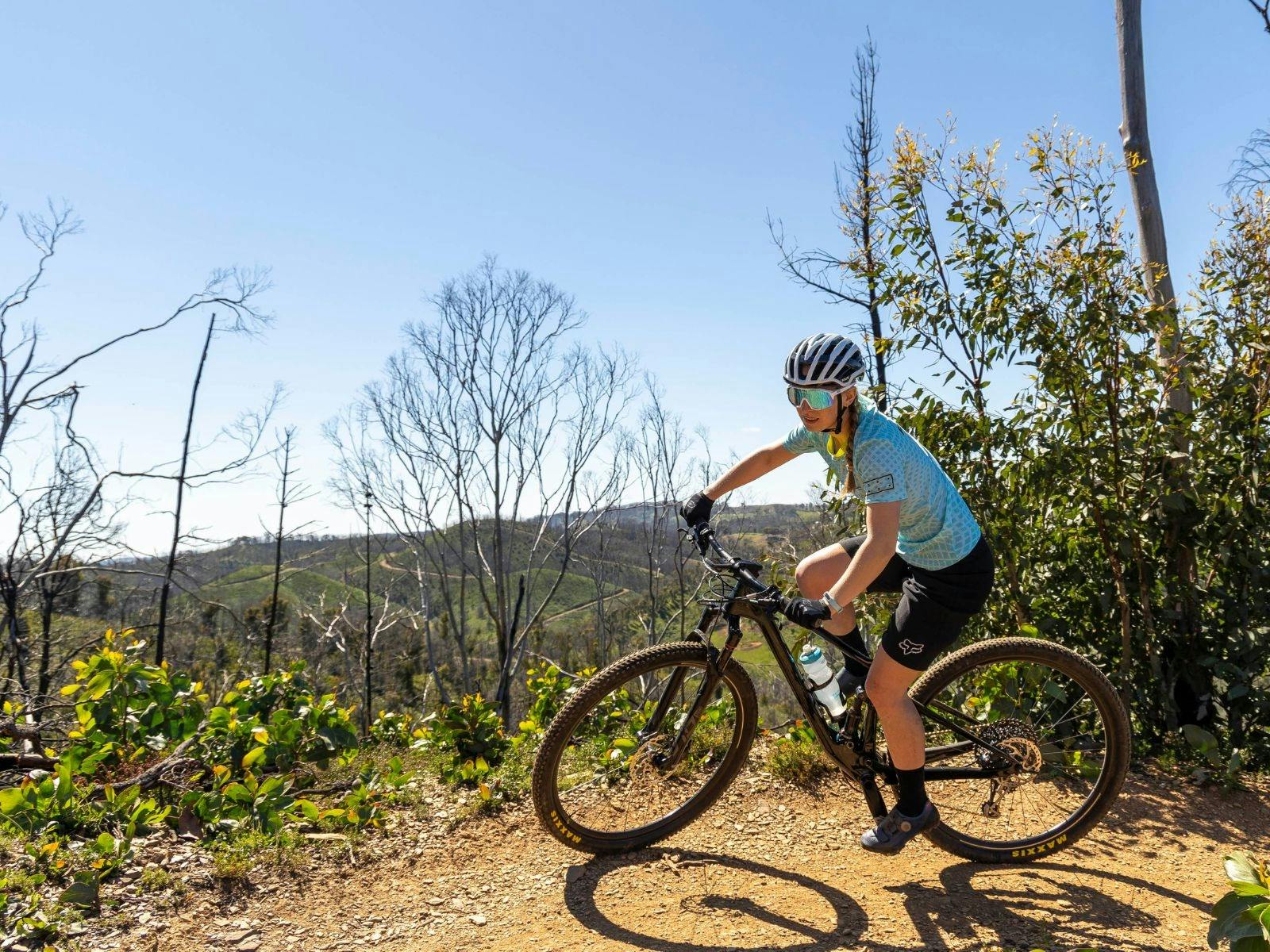 Cyclist - Fox Creek Bike Park