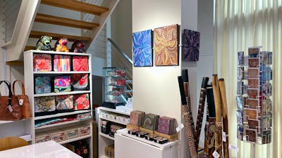 Aboriginal art, gifts and didjeridus at Artworld ADG Canberra City