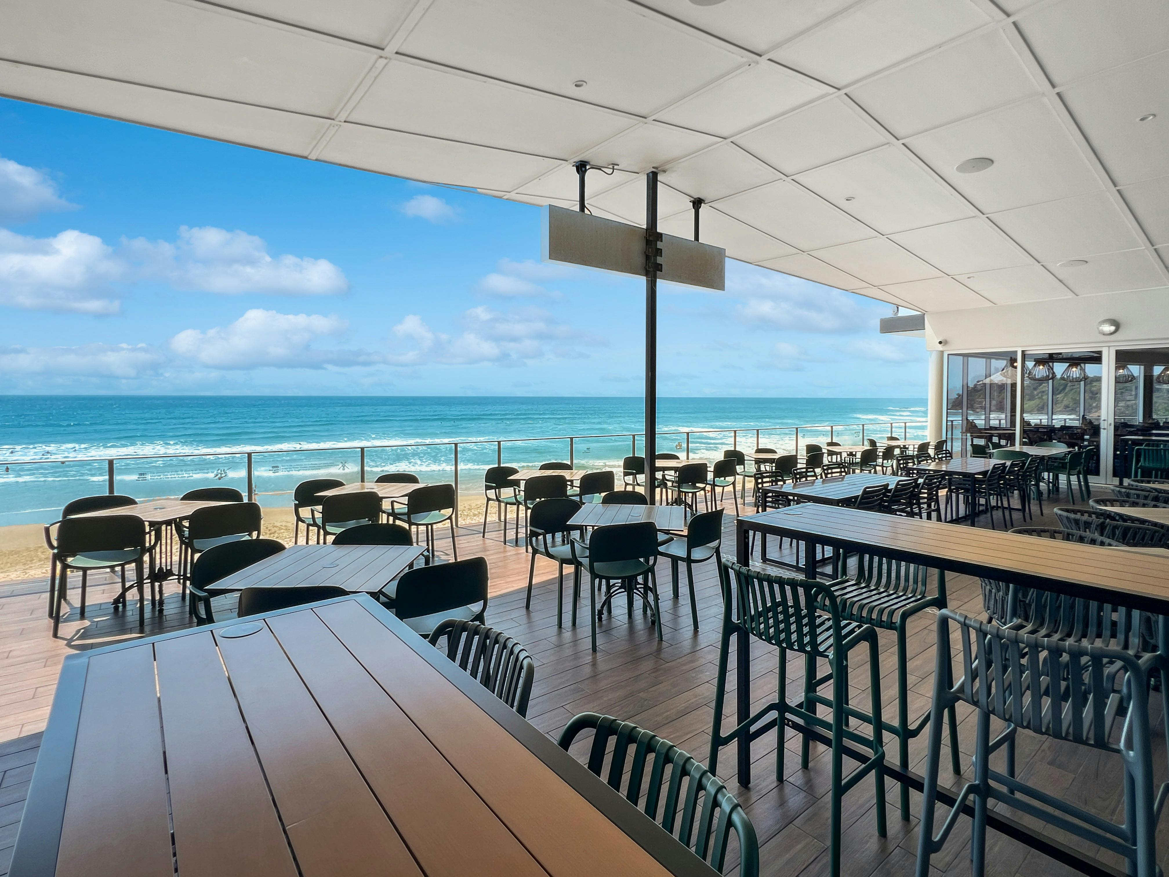 view from the main deck