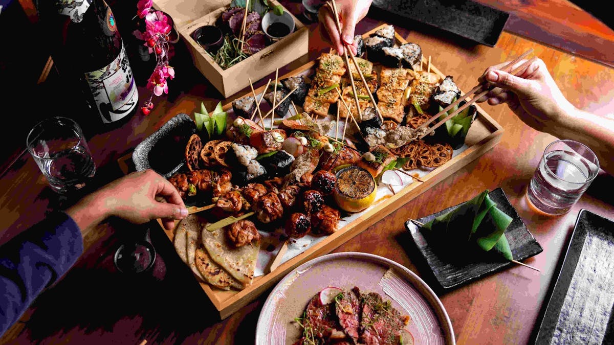 Dining in Izakaya Publico