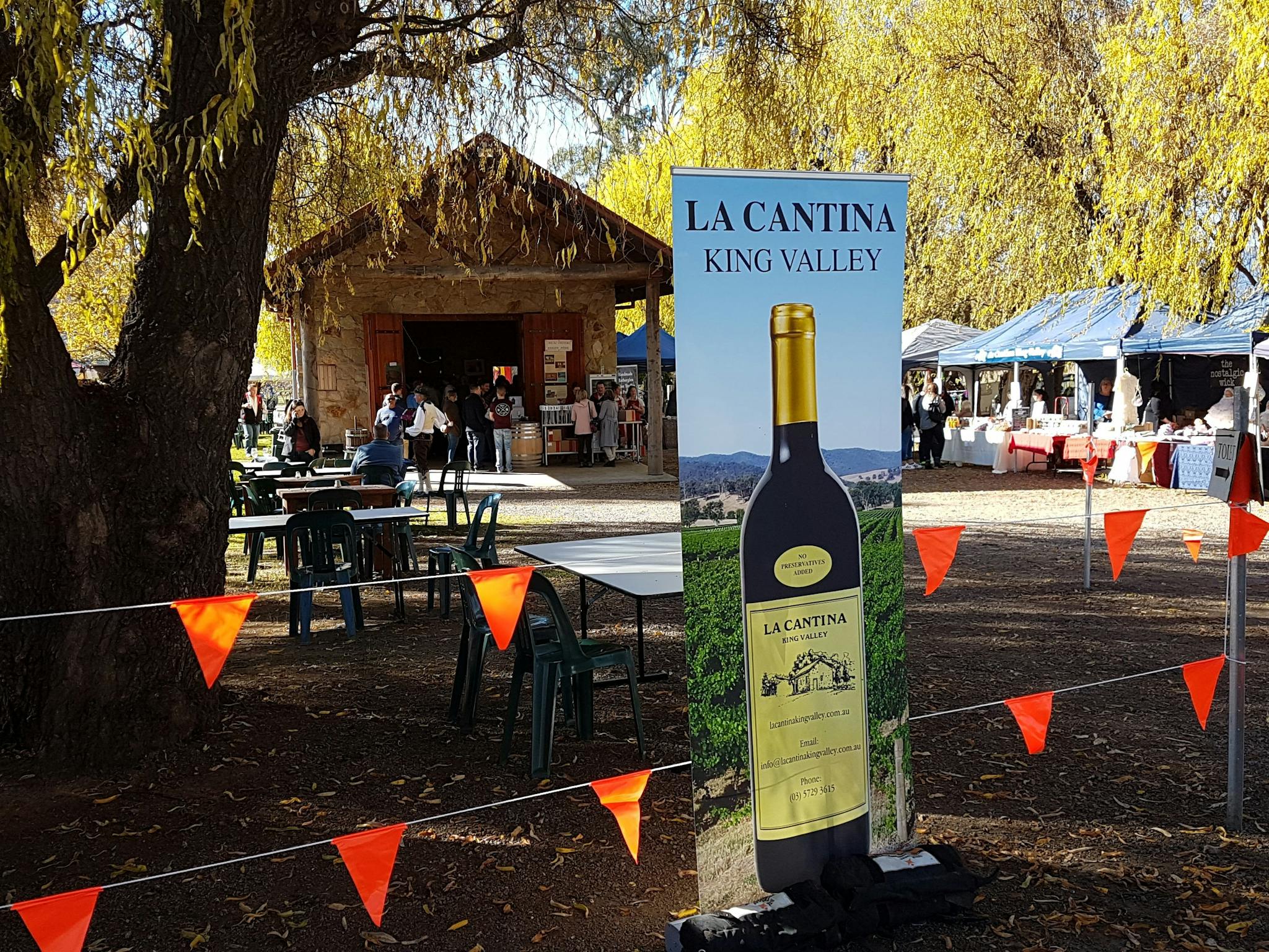 Fit for a King Weekend, King Valley at La Cantina Winery