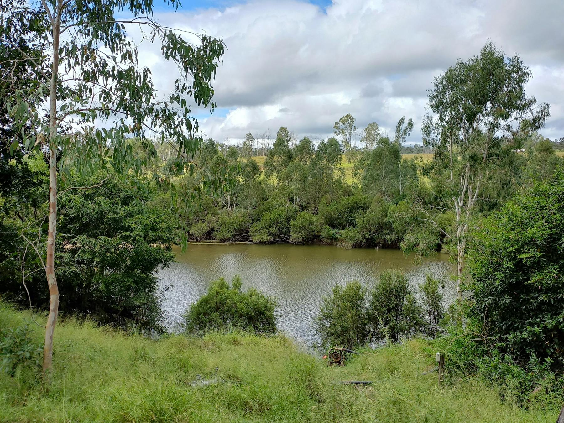 Amazing views of the Burnett River between Mt Debateable and Mundubbera