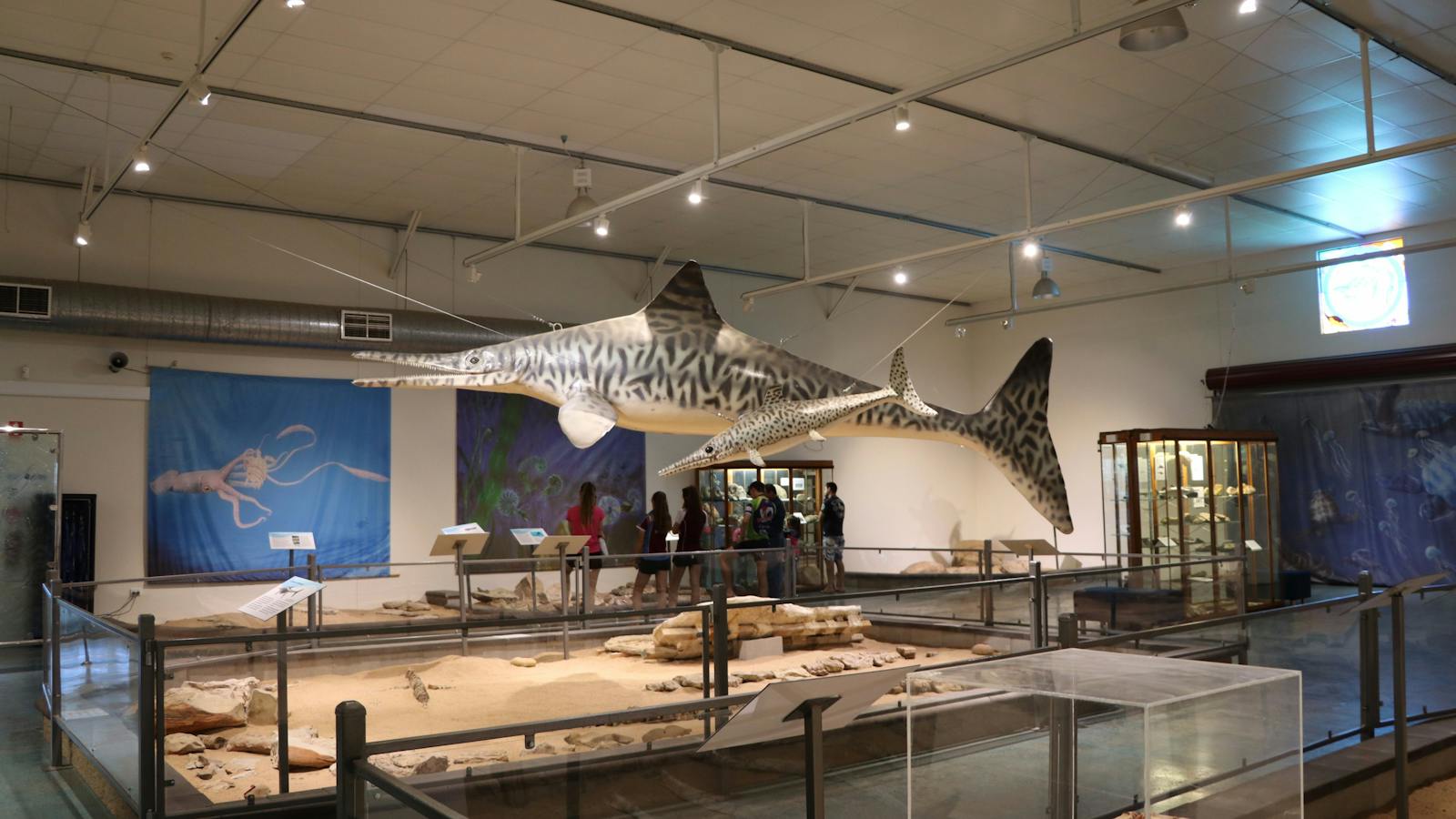 Inside the museum