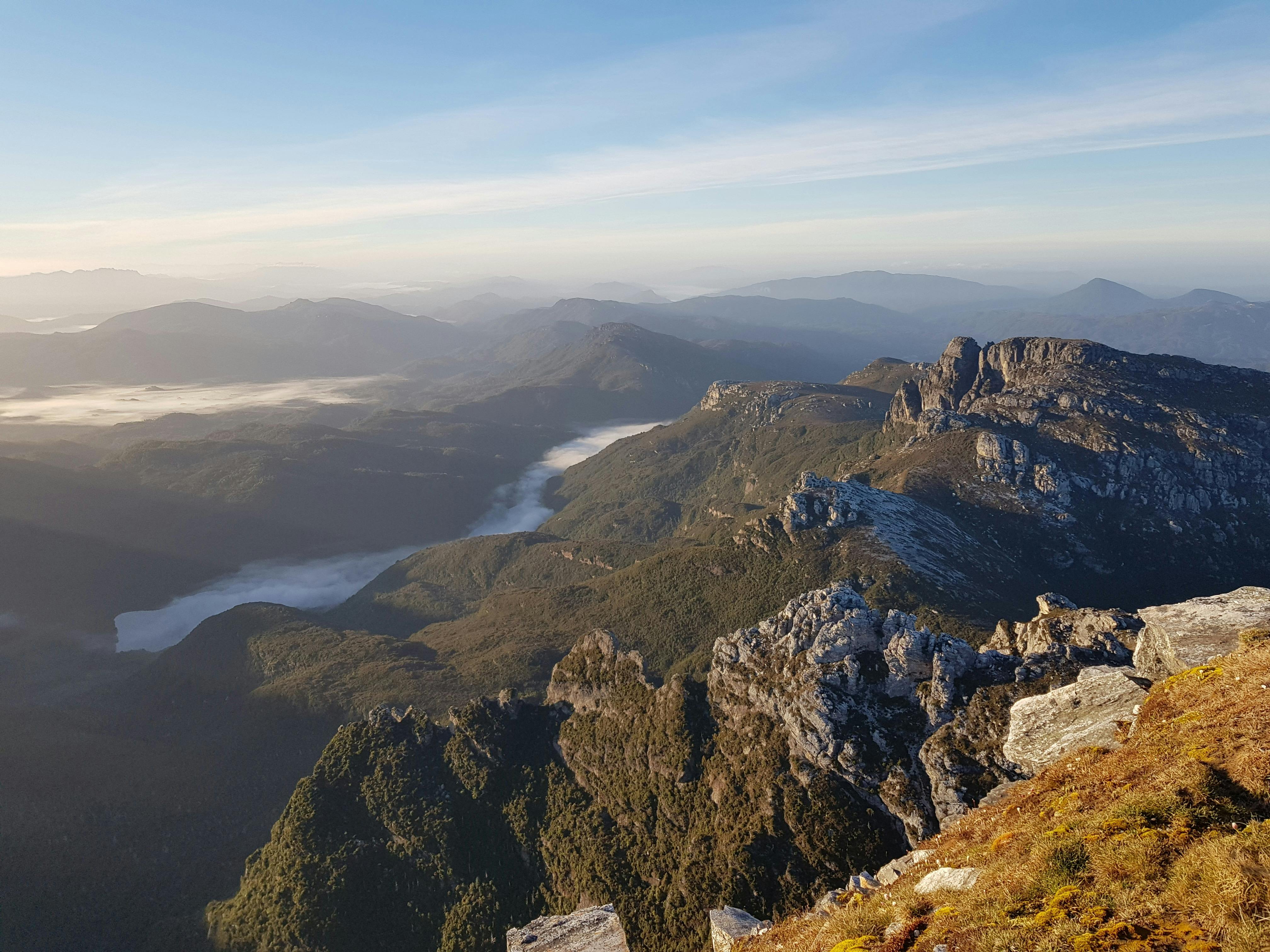 Frenchmans Cap at sunset is a once in a lifetime experience