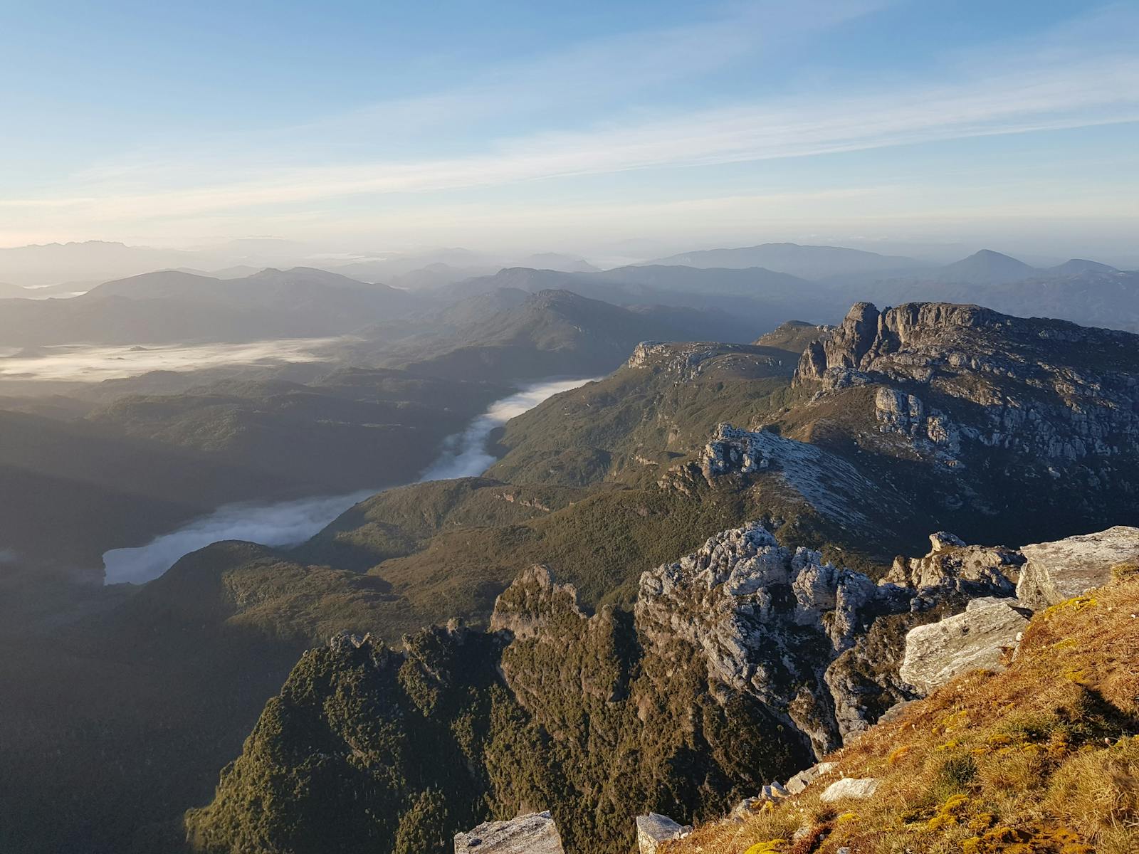Frenchmans Cap at sunset is a once in a lifetime experience