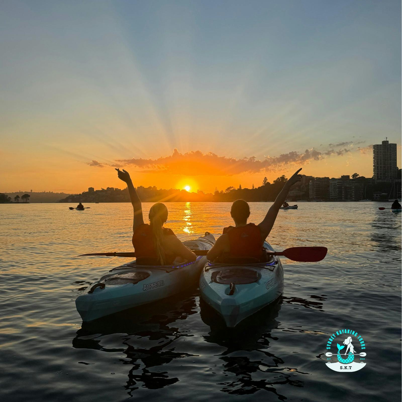 Sydney Kajaktouren Sonnenaufgangstour