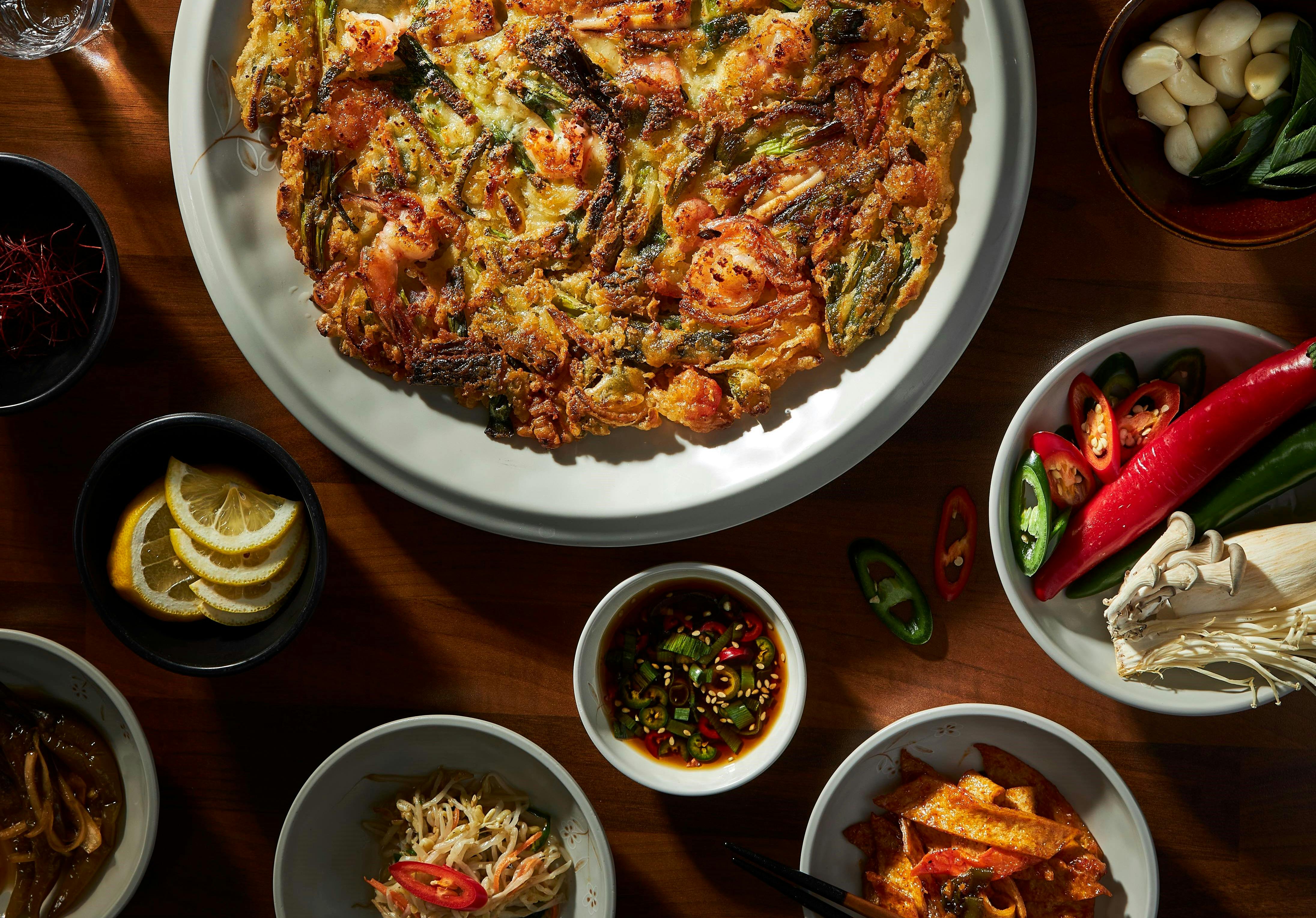 韓生泡菜海鮮煎餅