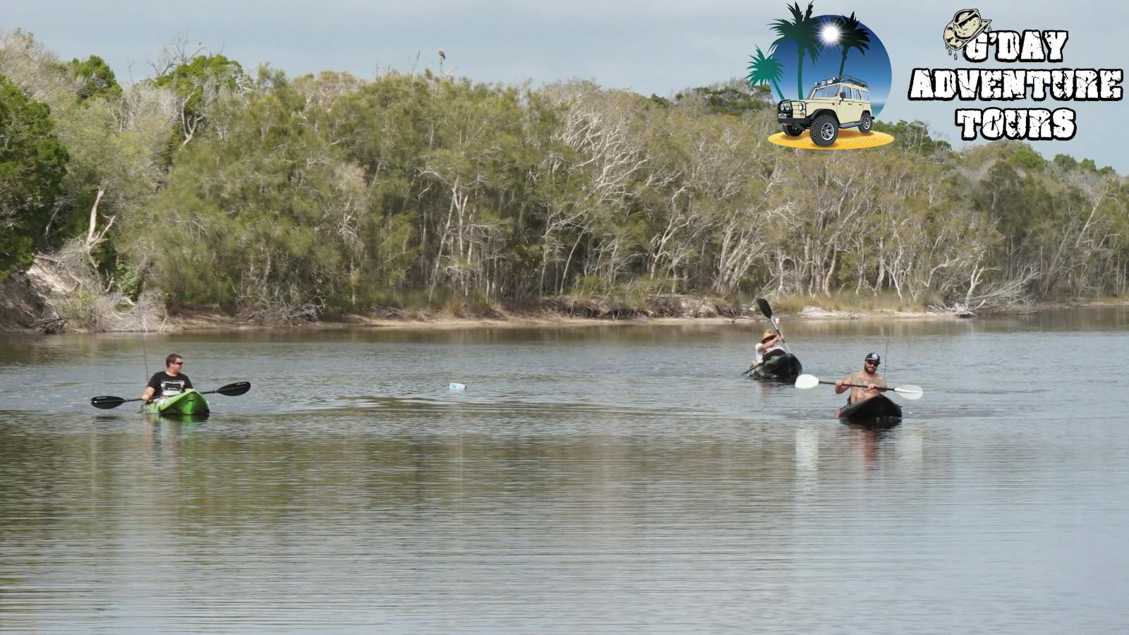 Kayak tours Norfolk Lagoon