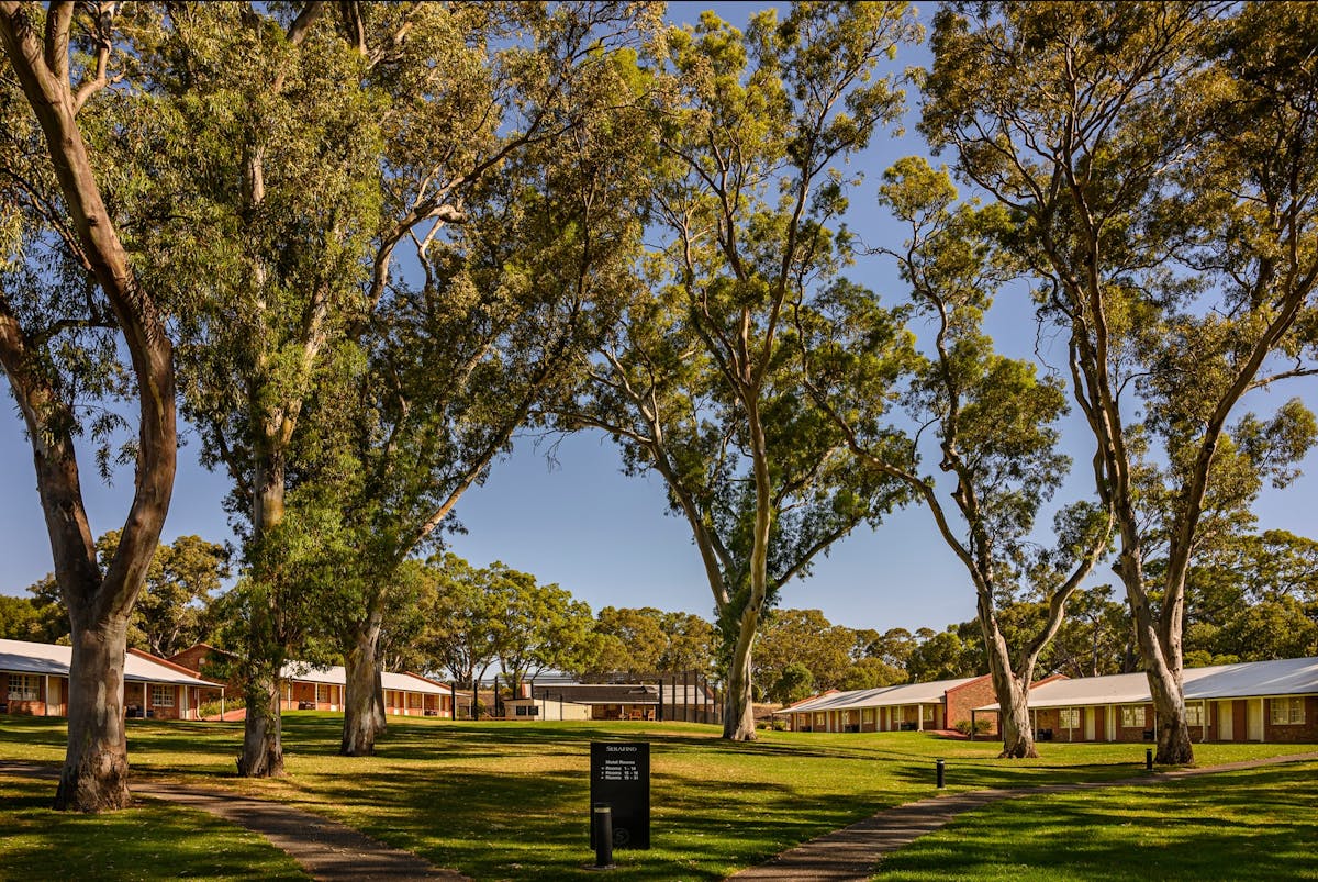 Gorgeous grounds leading up to the accommodation