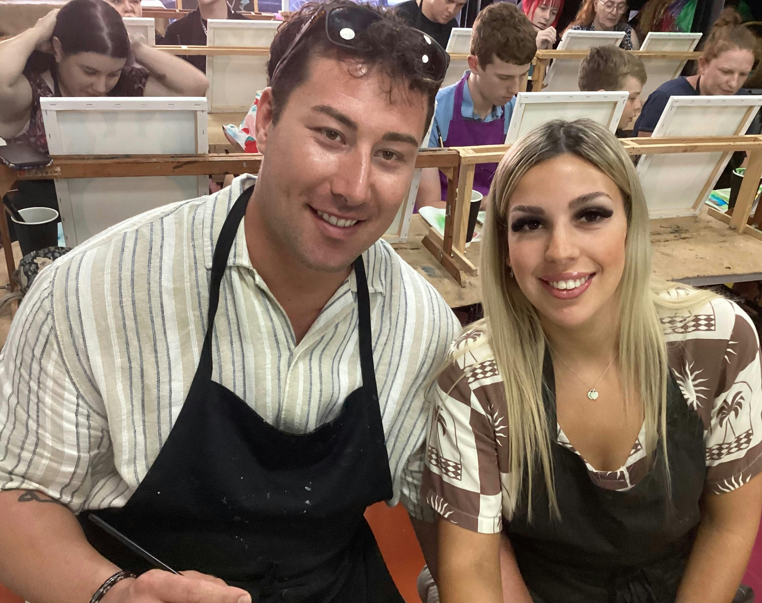 Couple attending our Date Night event