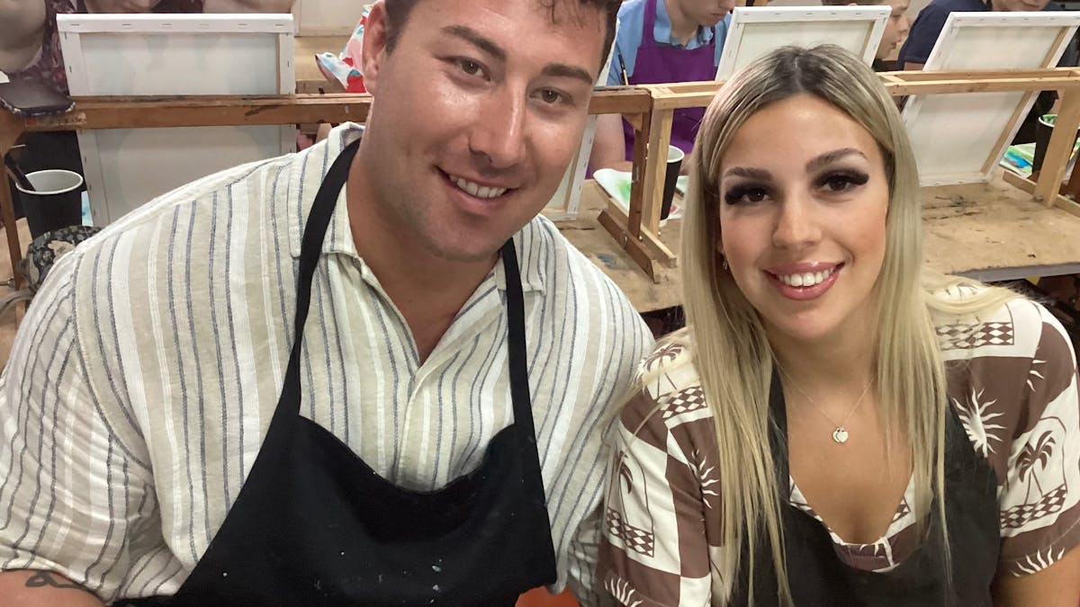 Couple attending our Date Night event