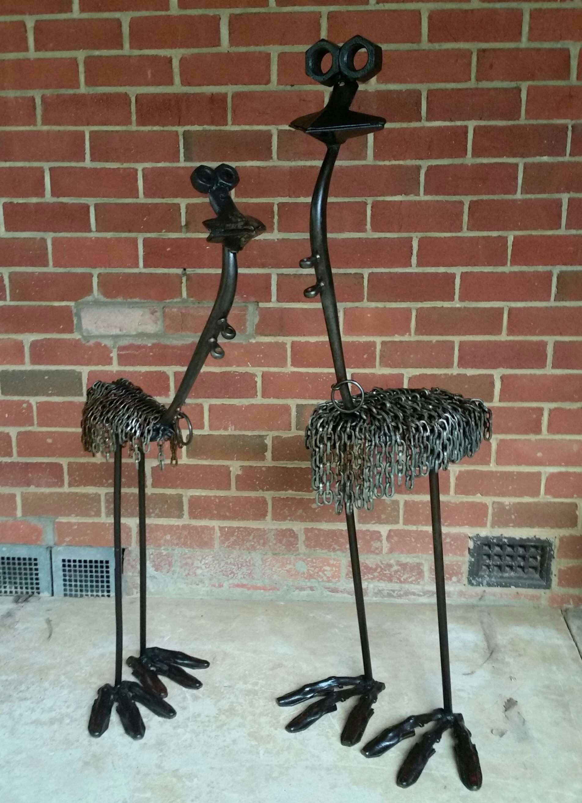 Elwood and Ernie Emu