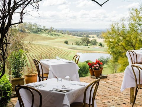 Bistro Molines Helicopter Tour in Hunter Valley