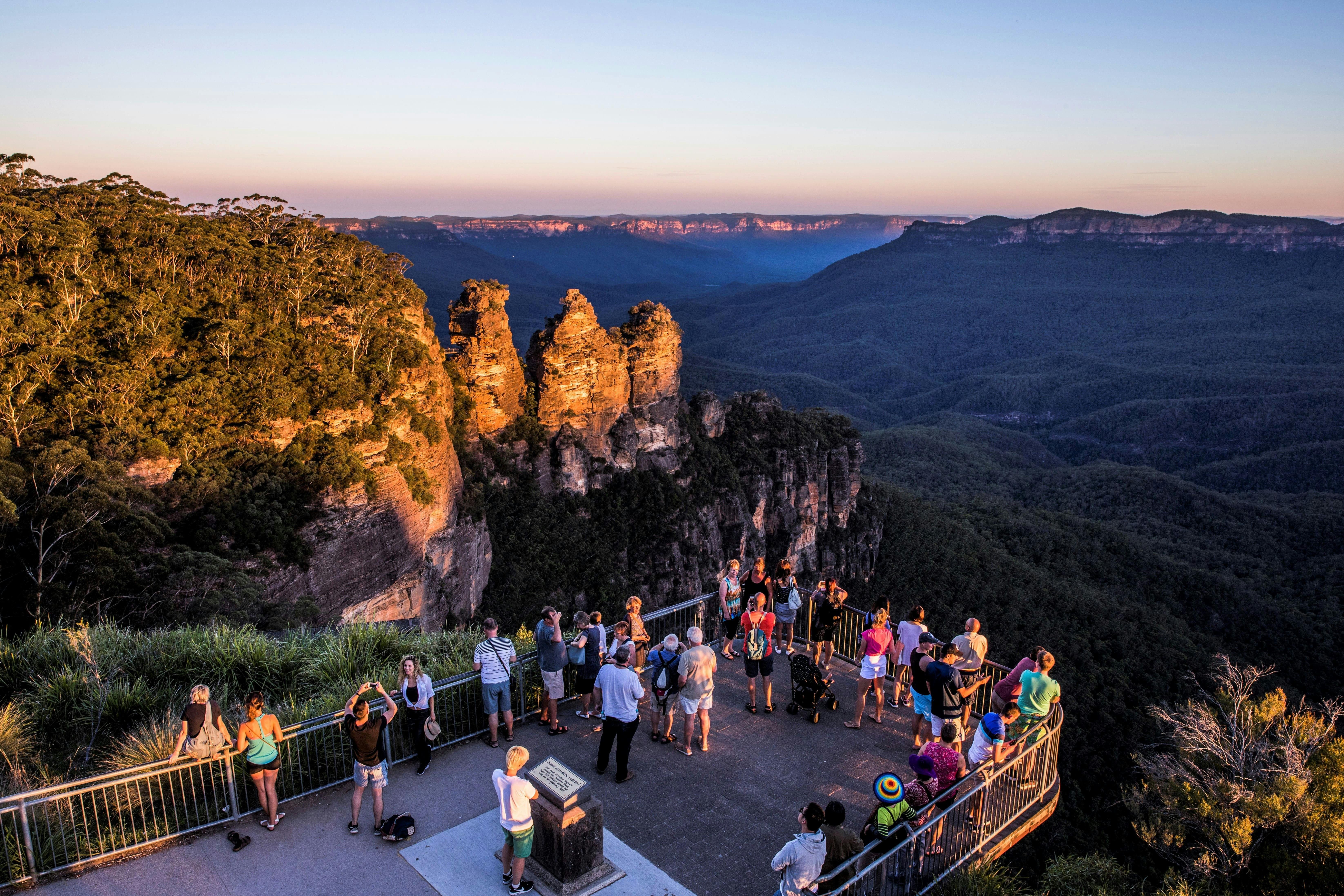 Spectacular Sunset Views at Three Sisters