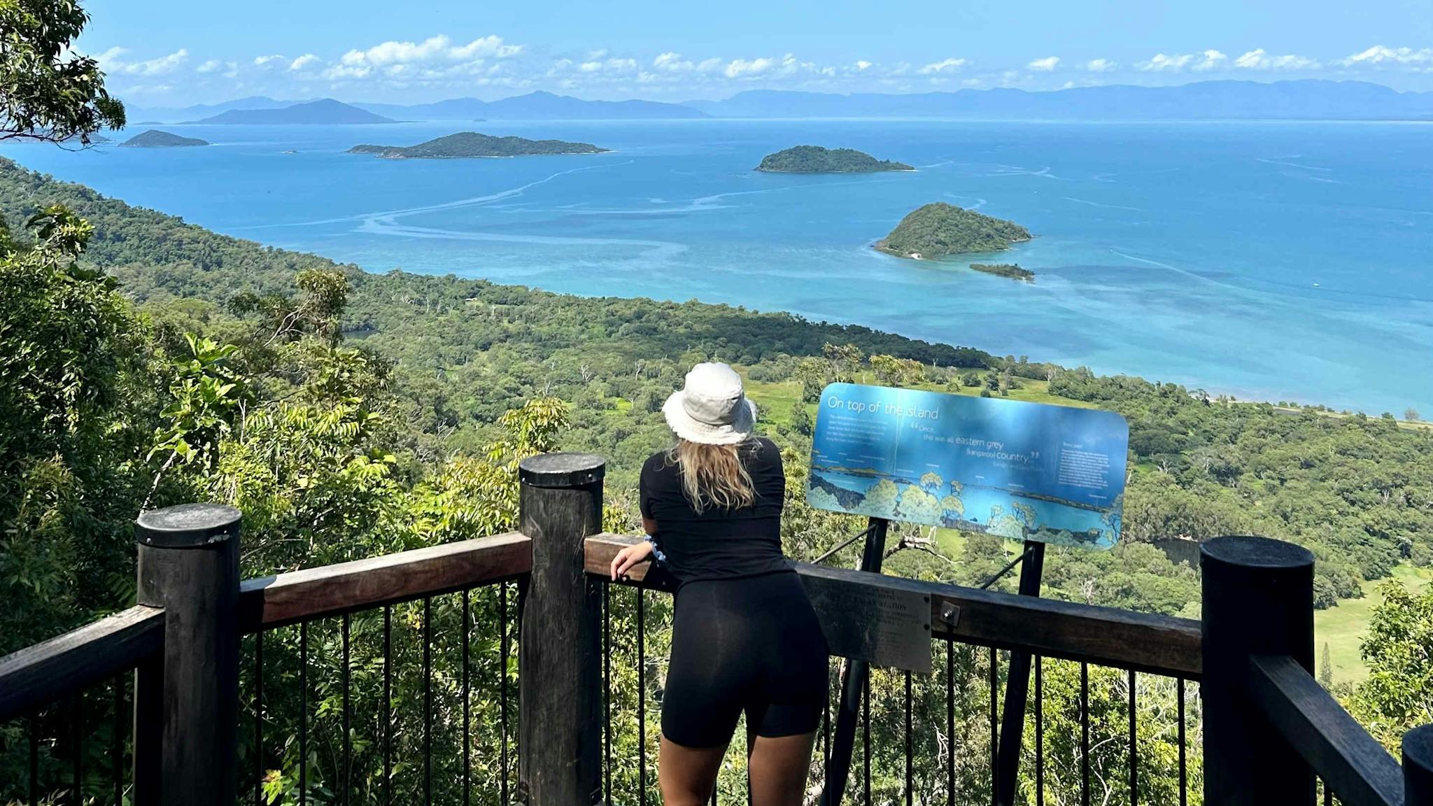 Dunk Island Reef Adventures - Dunk Island lookout Dunk Island Reef Adventures - Dunk Island lookout