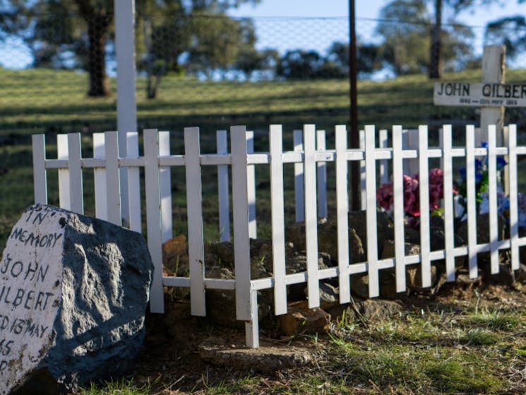 Johnny Gilberts Grave