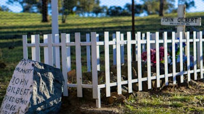 Johnny Gilberts Grave
