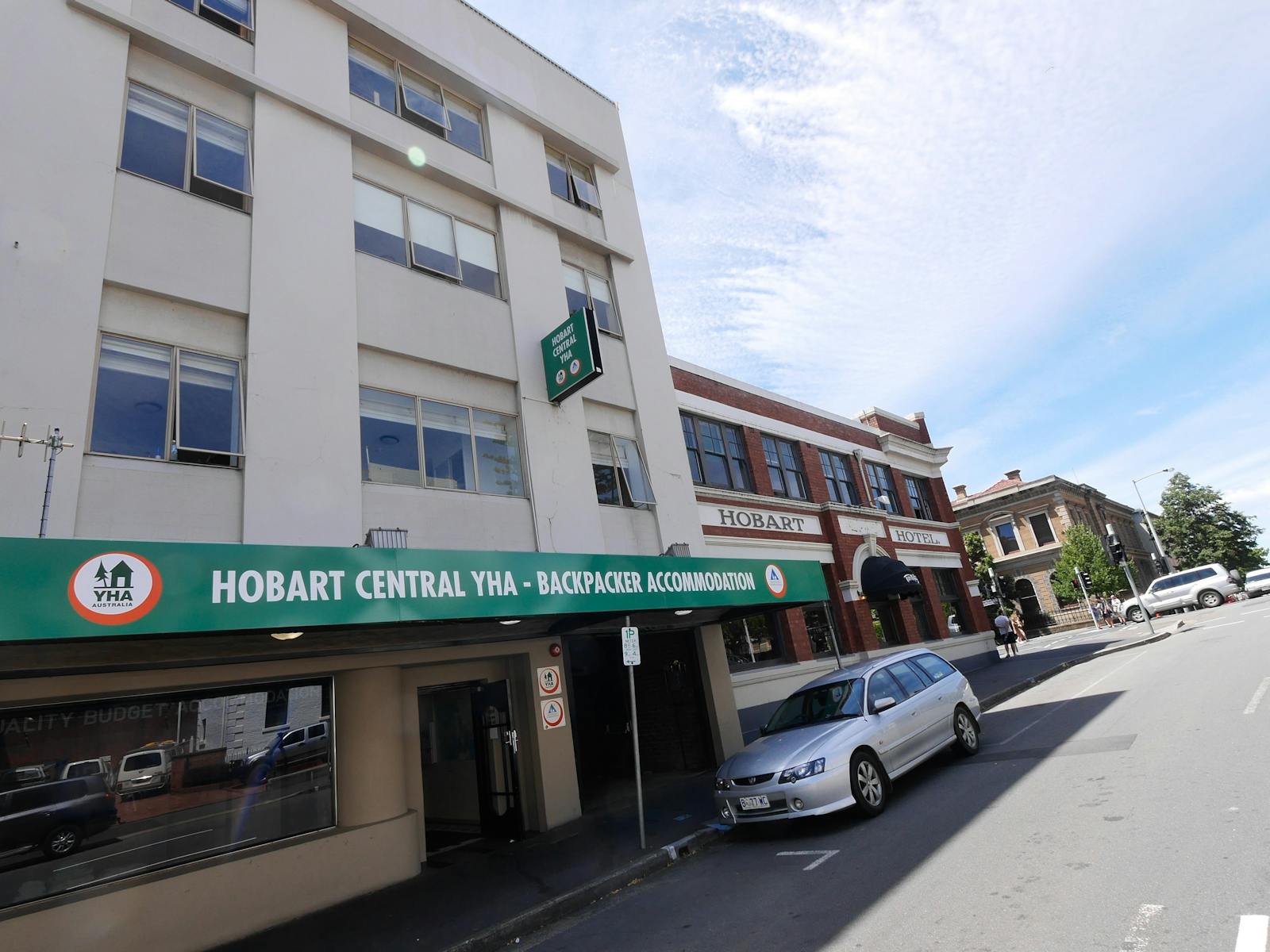 Hobart Central YHA Exterior