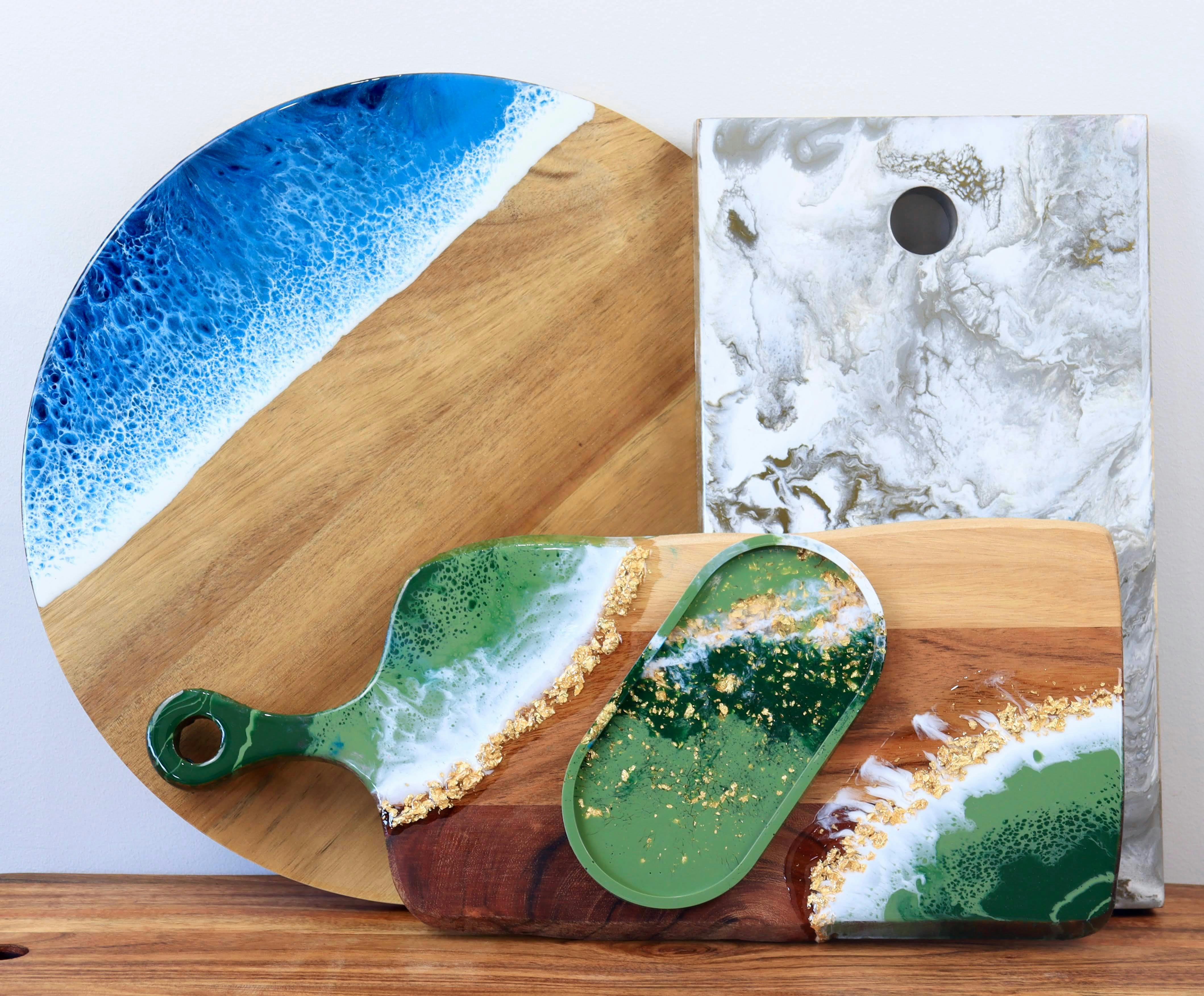 Make Your Own Resin Cheeseboard Workshop