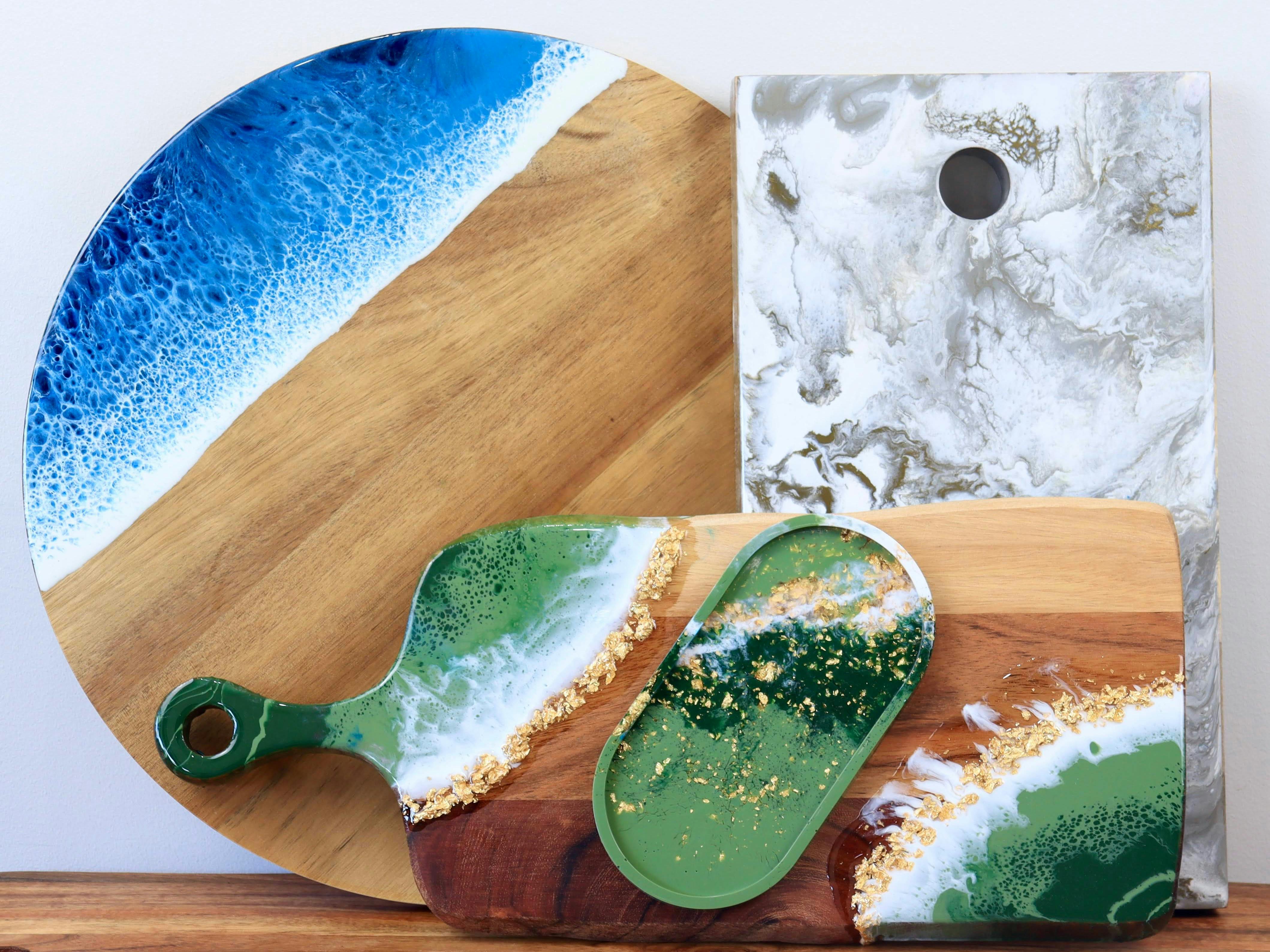 Make Your Own Resin Cheeseboard Workshop