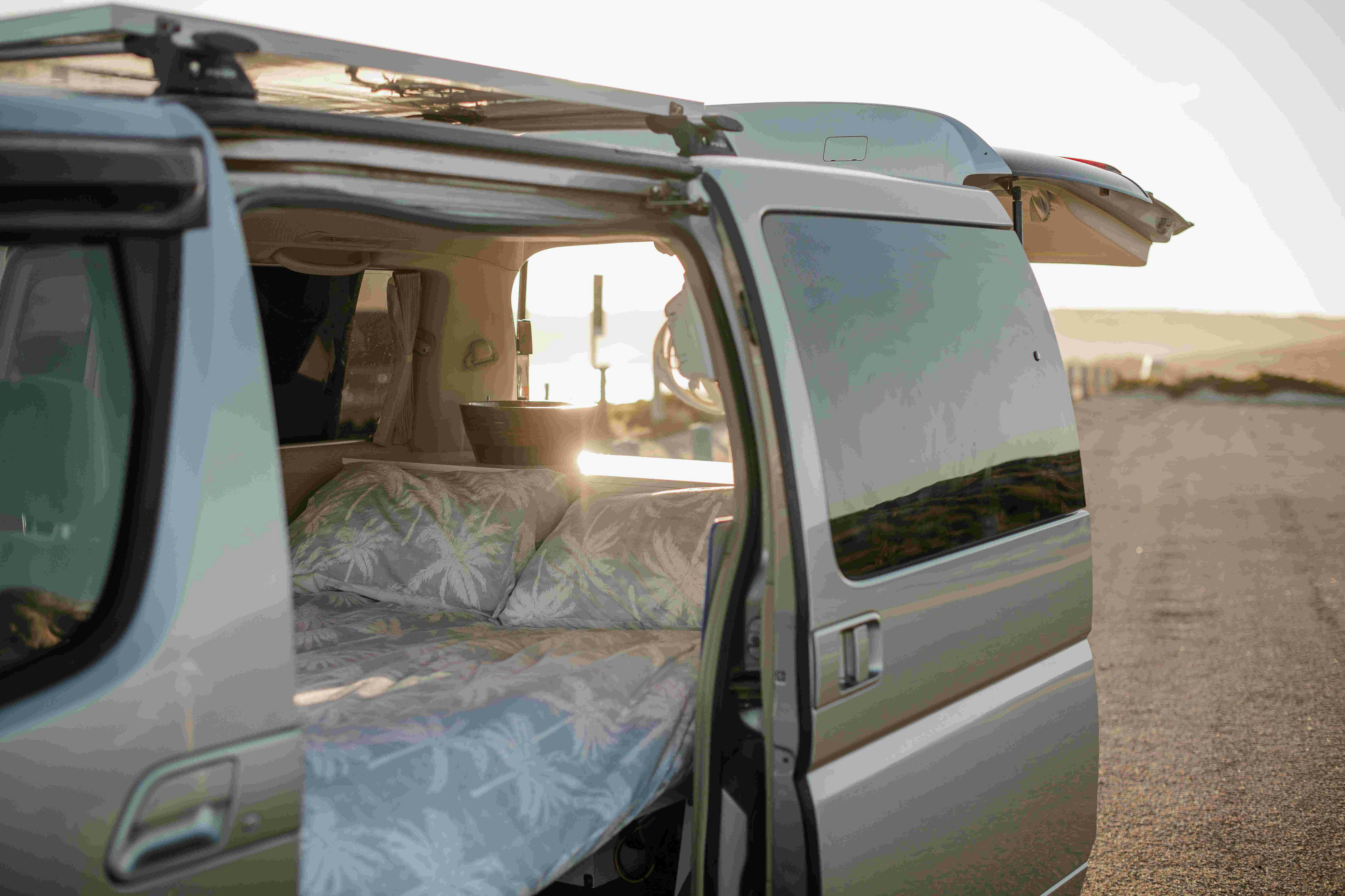 Van from side