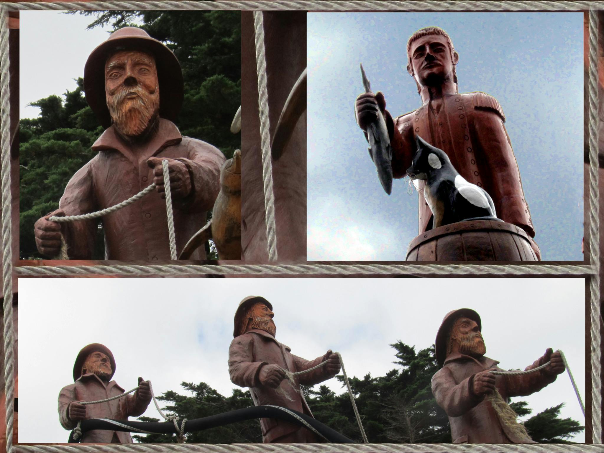 cable haulers, Matt Flinders and his cat Trim