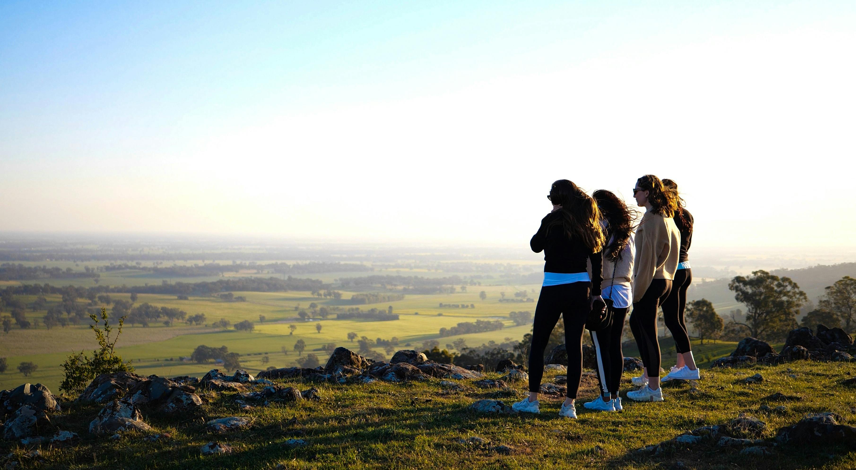 Hike Mount Major in Spring for spectacular views of Dookie and surrounds