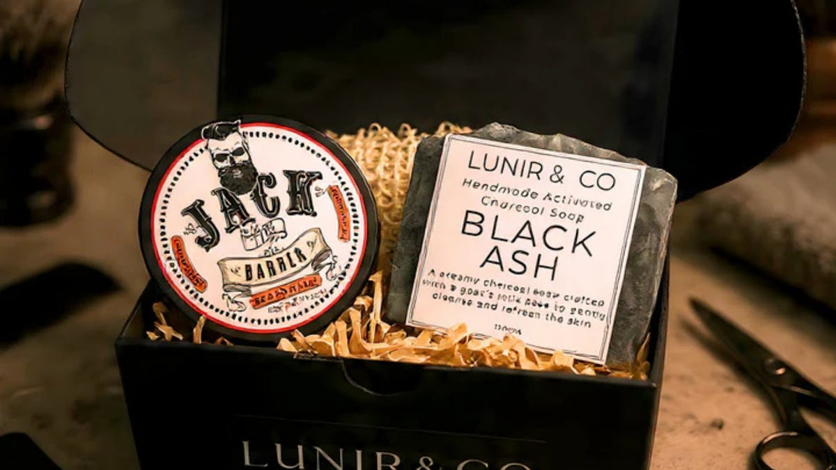 mens shaving gift box