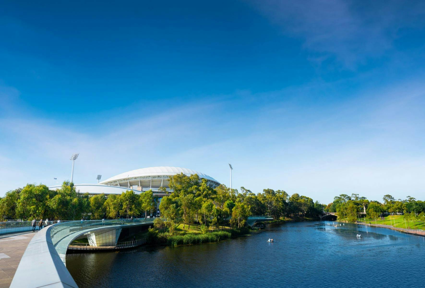 Adelaide E-Bike Tour, River Torrens