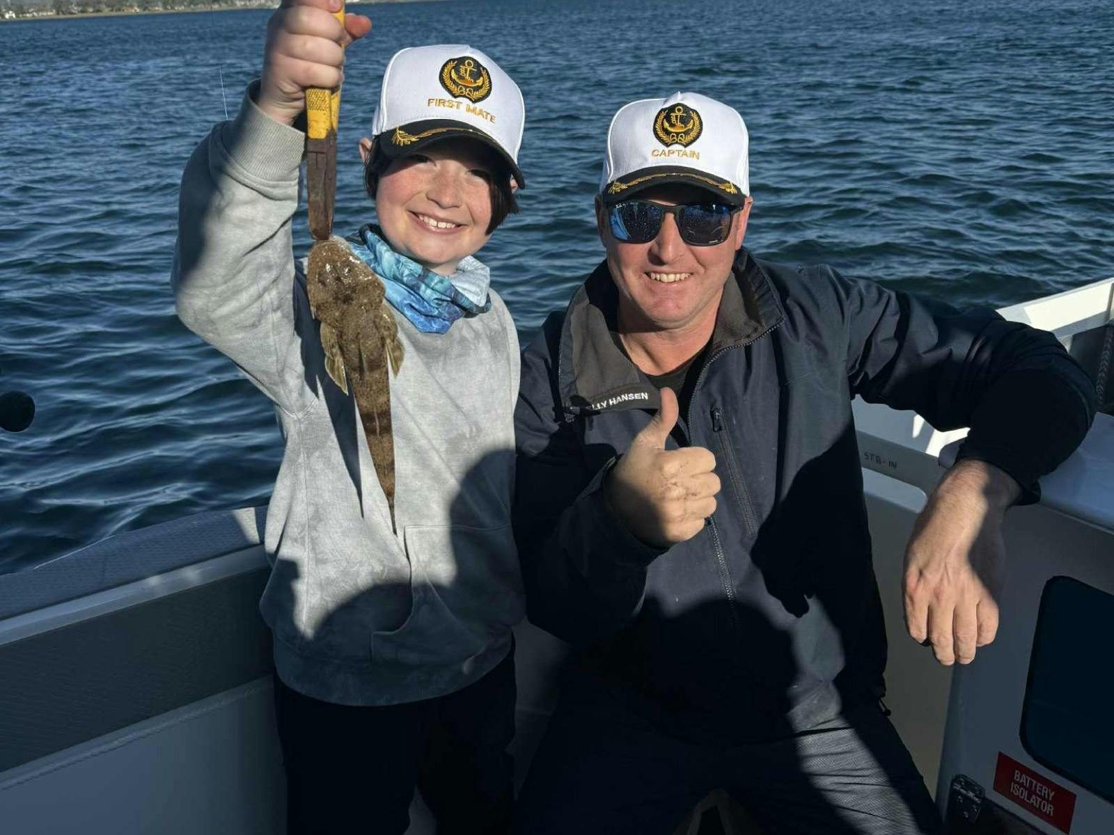flathead caught off Kelso