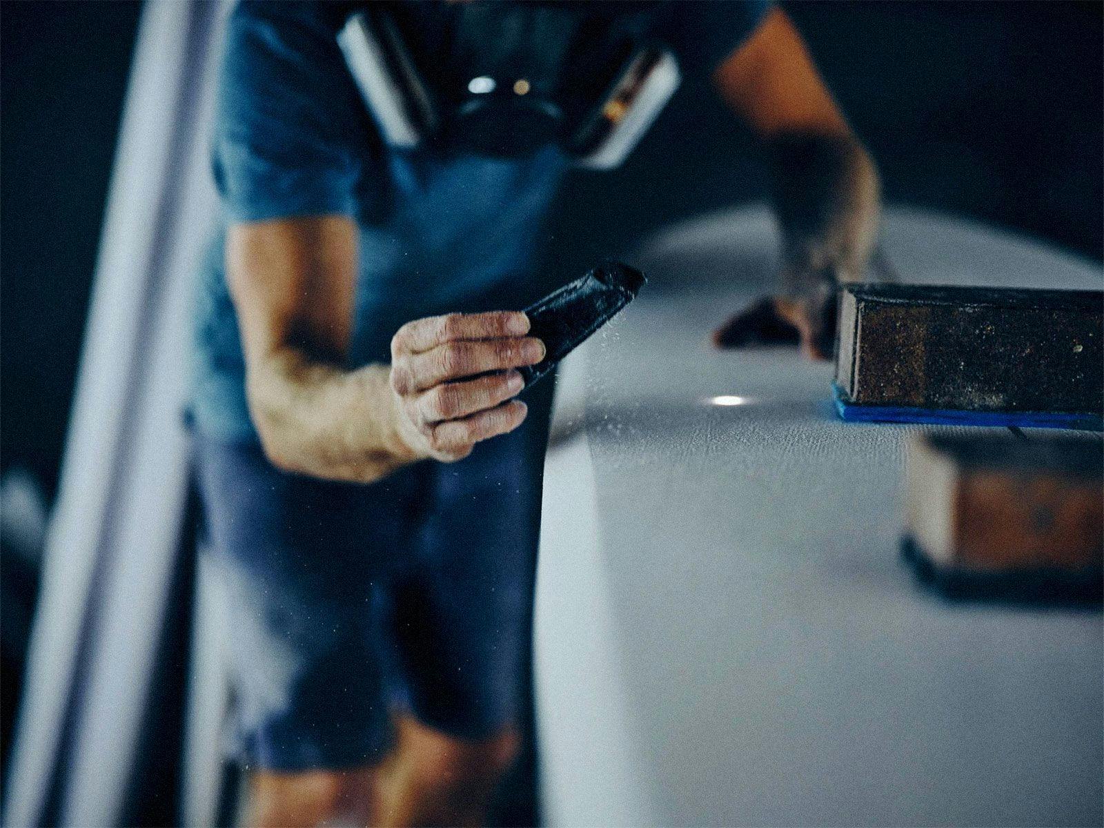 Surfboard shaping experience