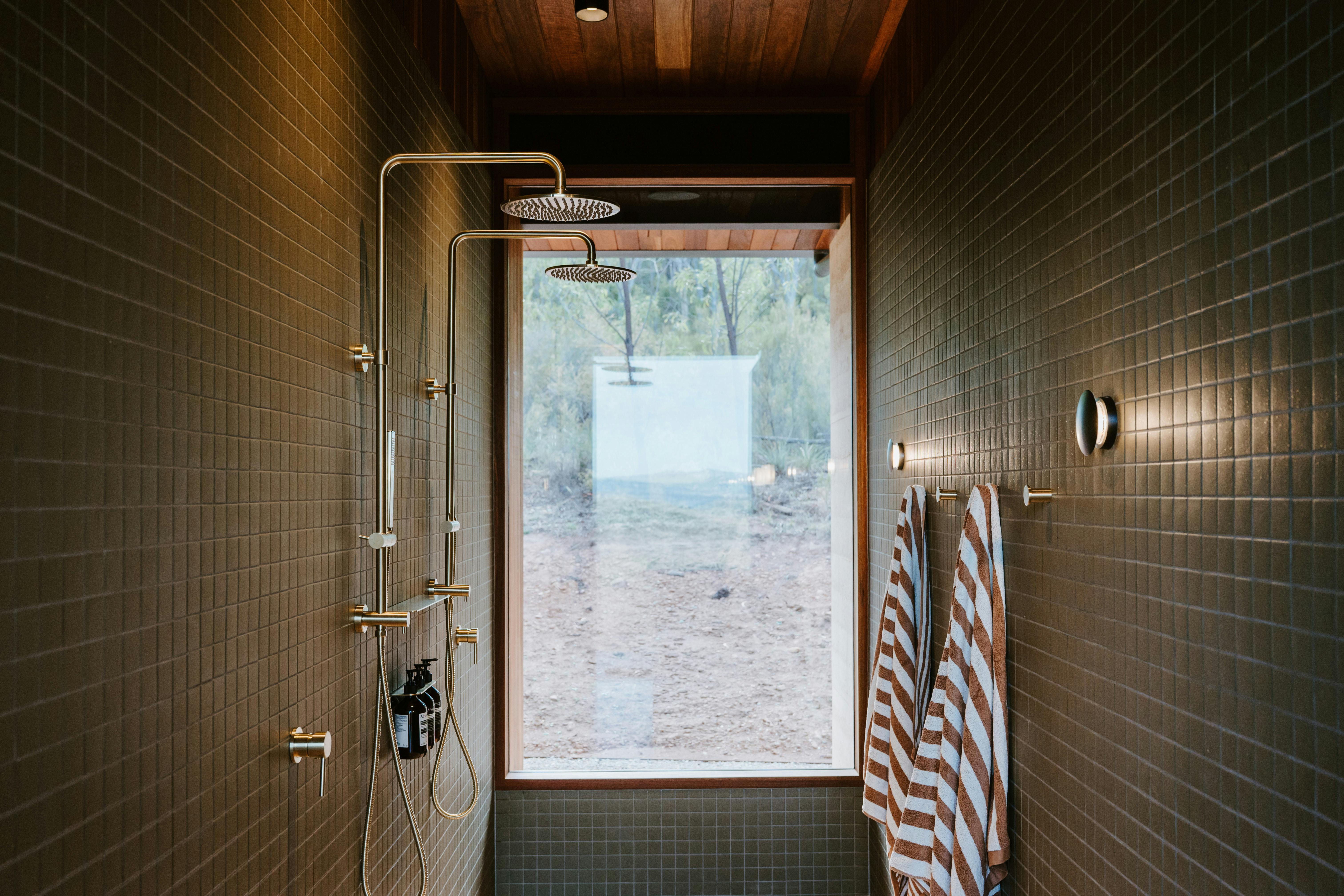 Sapling Bathroom detail. Premium amenities
