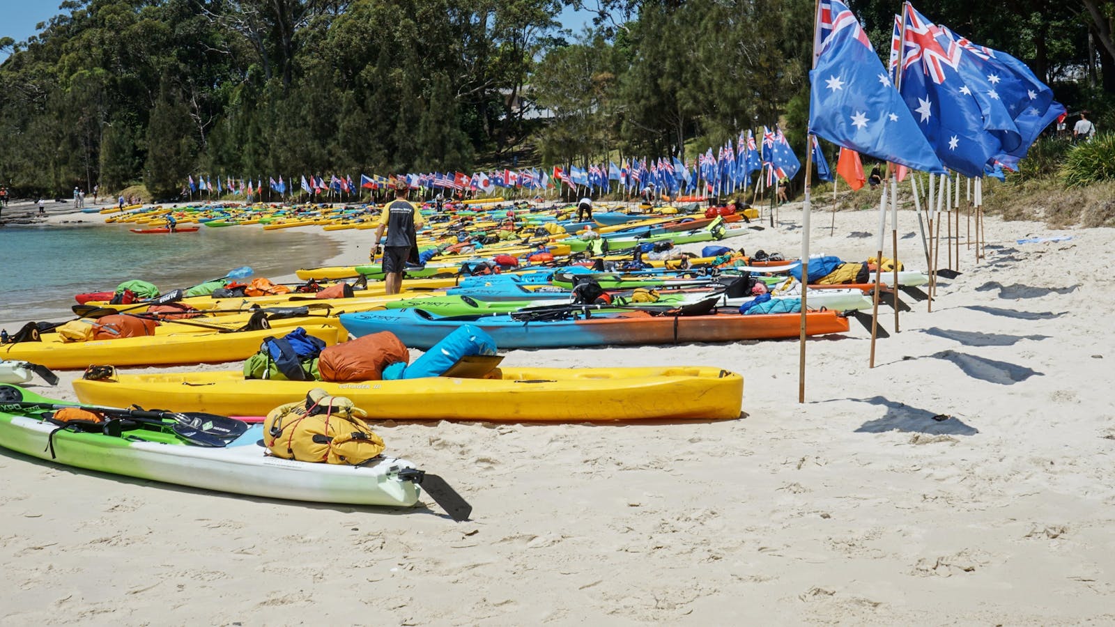 Adventure Race on Huskisson Beach