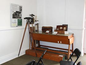 Railway surveyors display