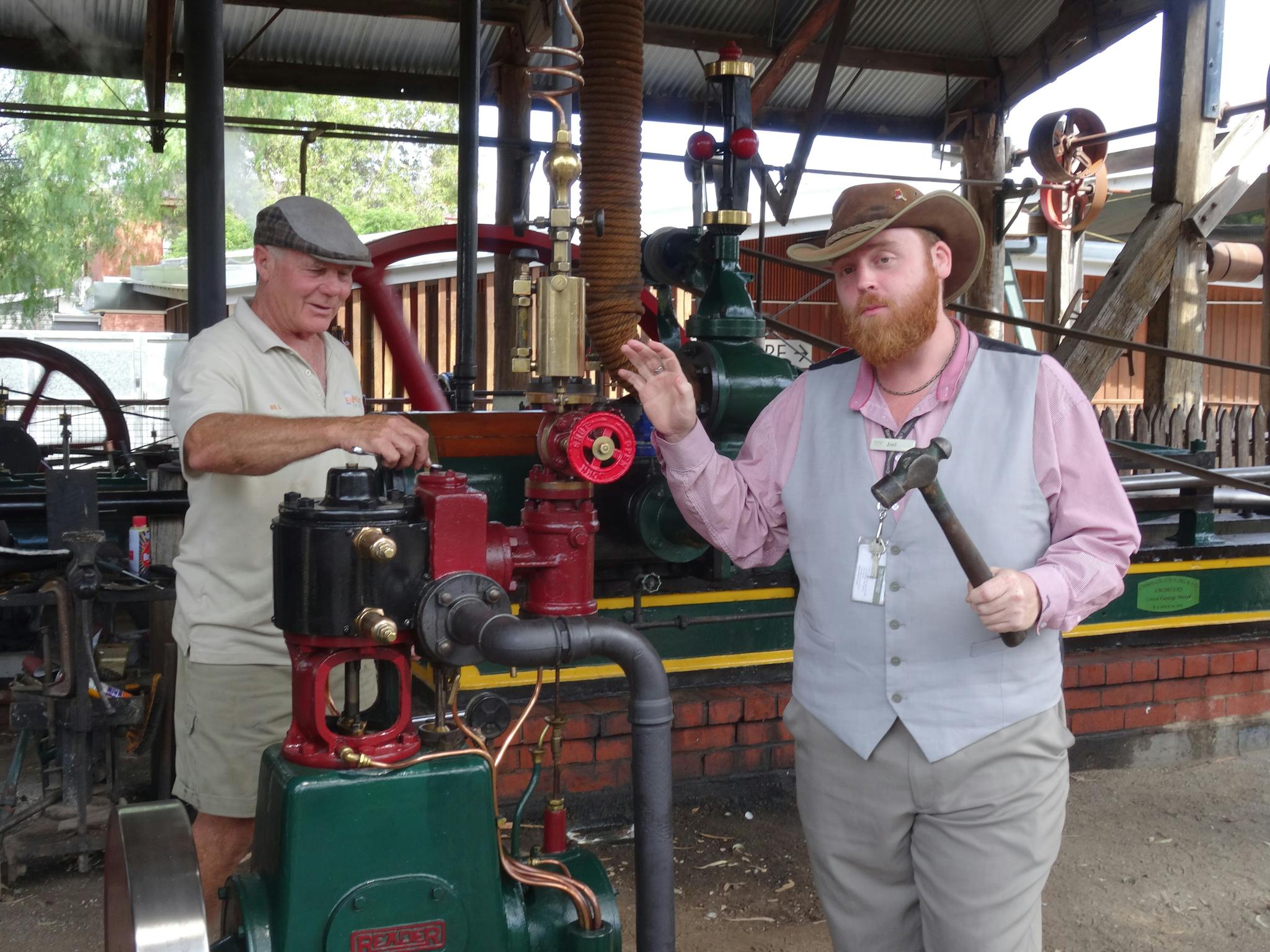 Steam Display