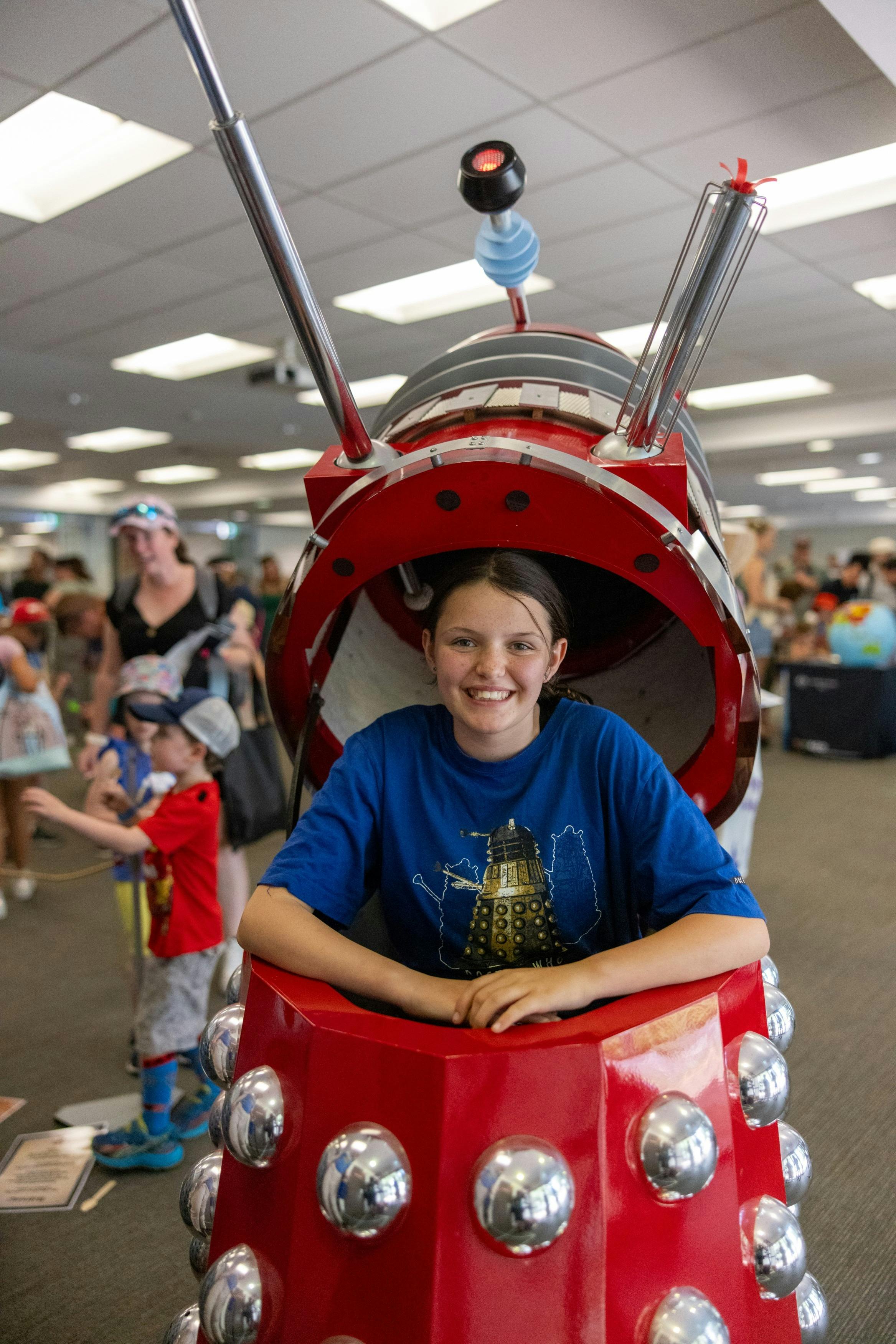 Dalek games in Science Extravaganza