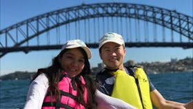 Couple harbour bridge