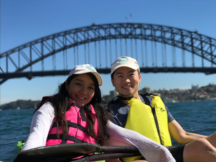 Couple harbour bridge