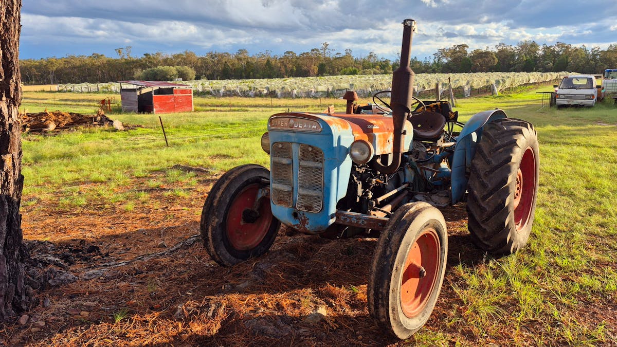 Old tractor